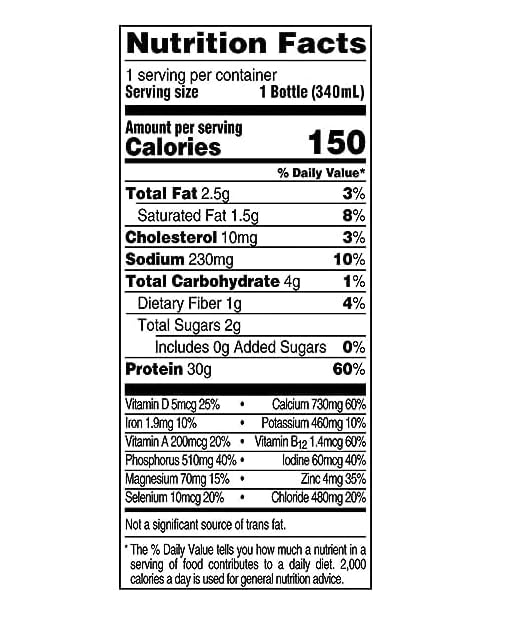 High Protein Chocolate 11.5fl.oz 12 Pack Shake Z4112