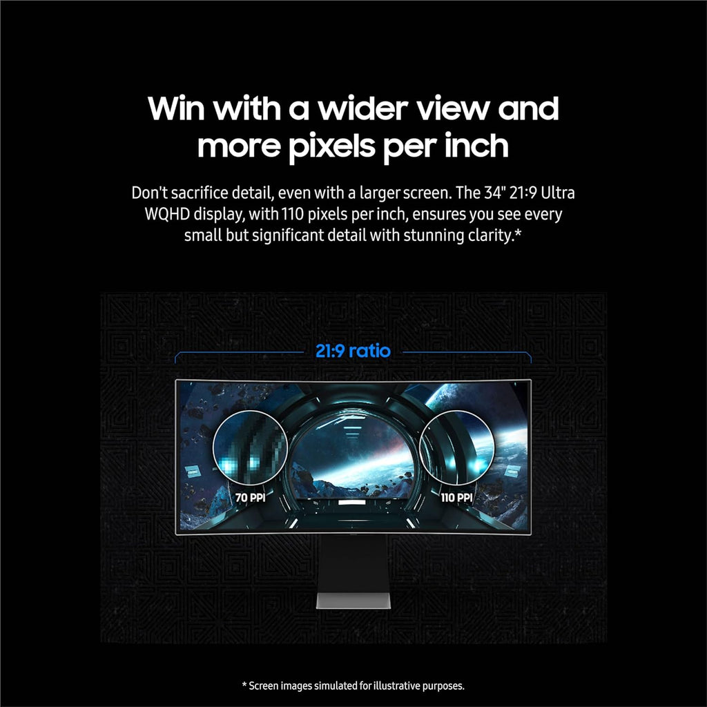 34" Ultra WQHD Curved Gaming Monitor, 175Hz, 0.03ms, DisplayHDR True Black 400, AMD FreeSync Premium Pro V943