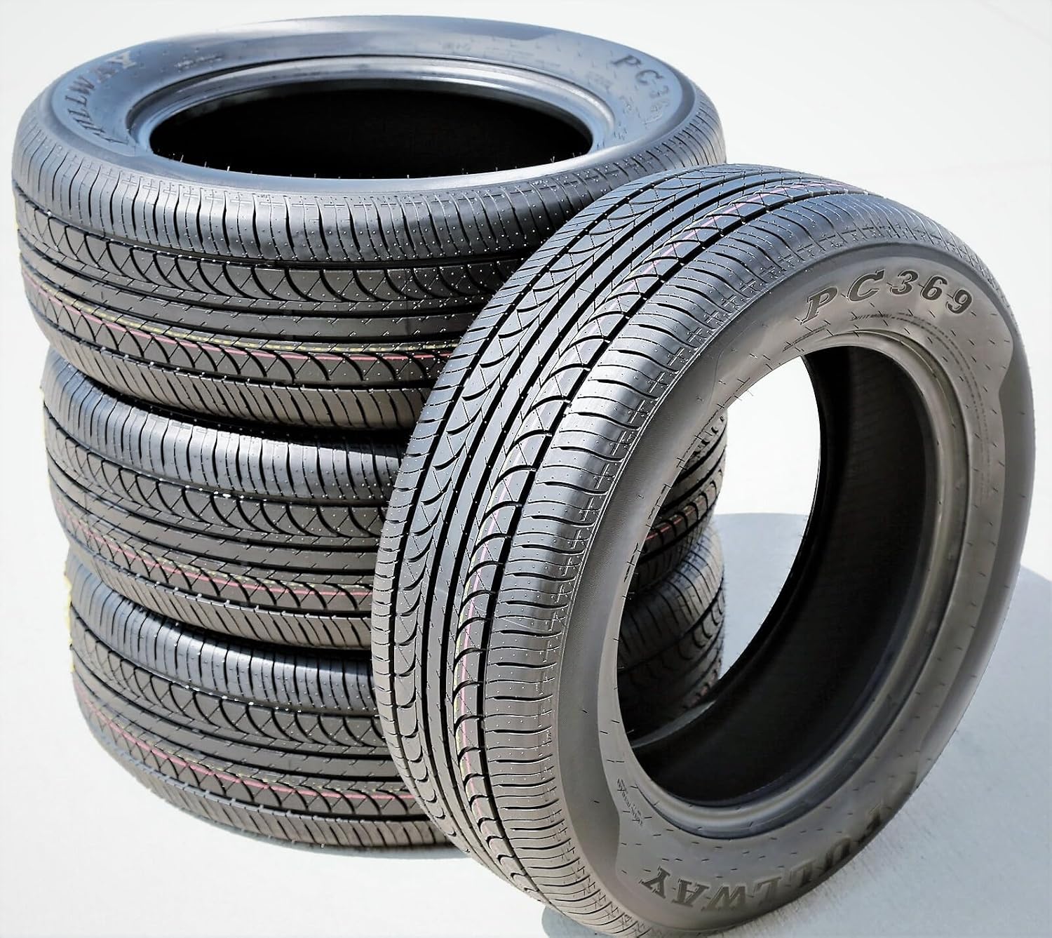 Set of 4 All-Season Passenger Car Touring Radial Tires 195/70R14 91T U42069