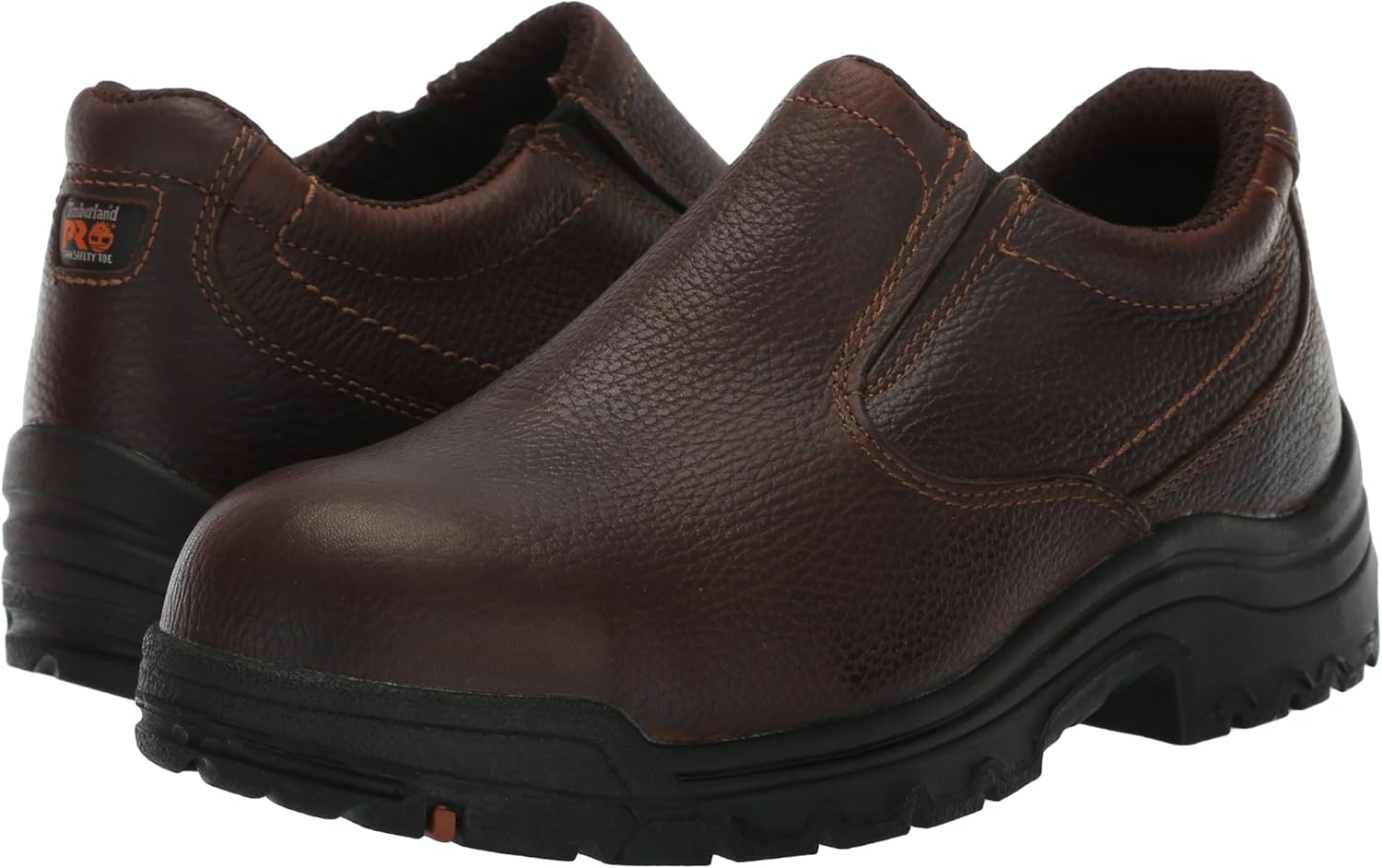 Camel Brown Slip On Alloy Safety Toe Work Shoe G607823