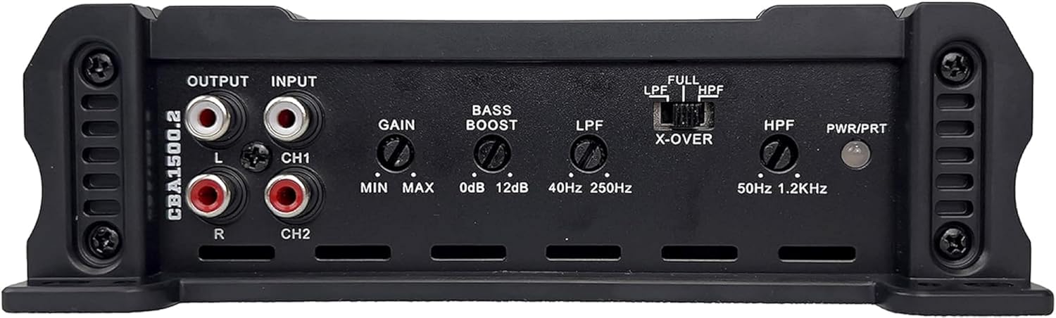 2 Channel Class A/B Car Amplifier 750W RMS 1500W Max R15751