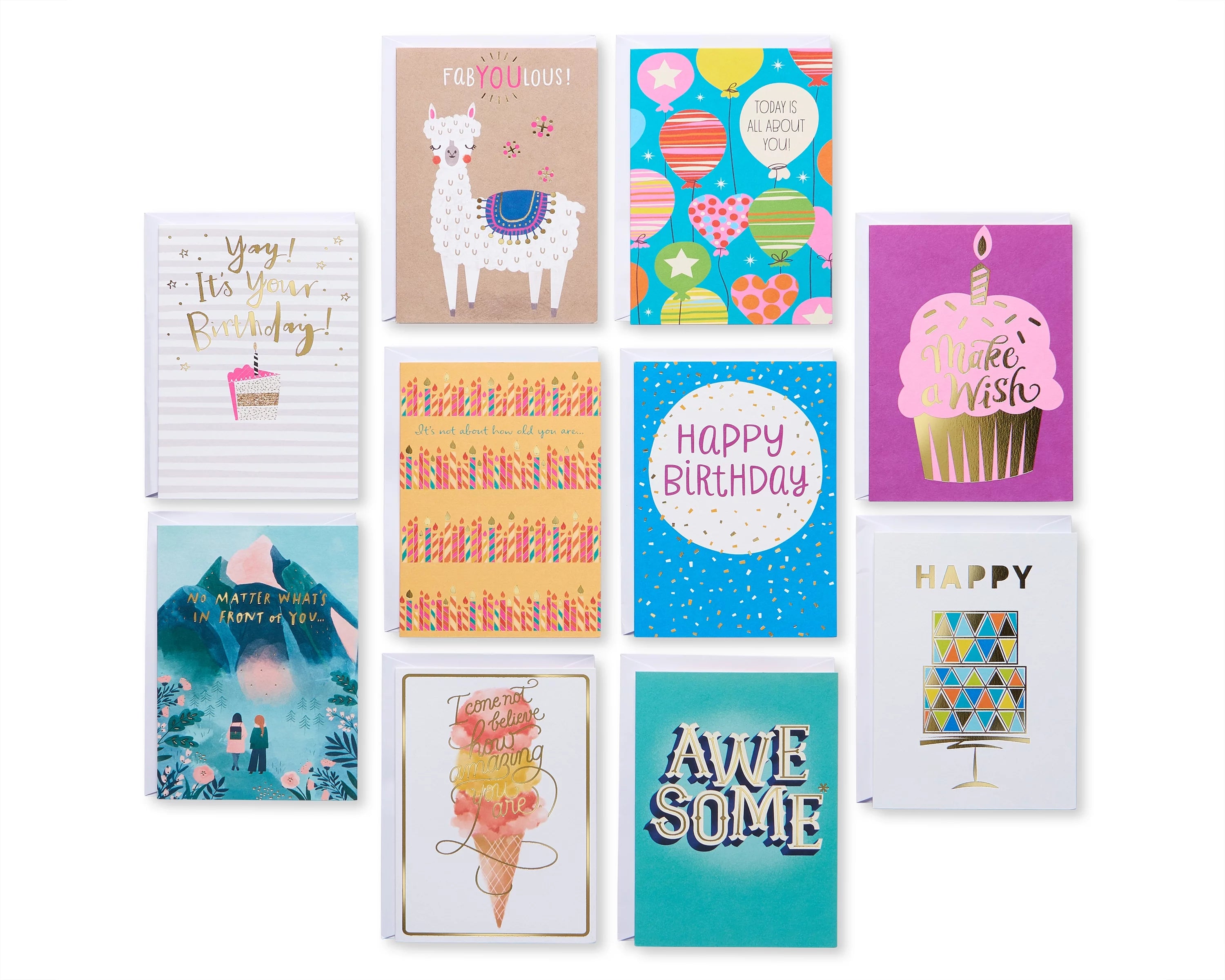 40-Count All-Occasion Cards Assortment J6252