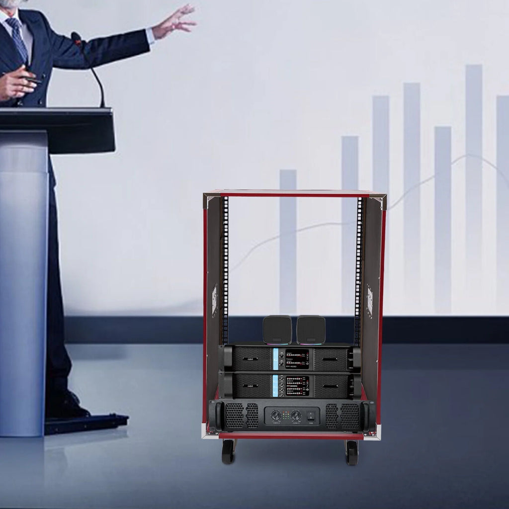 16U Network Server Cabinet with Wheels I612997