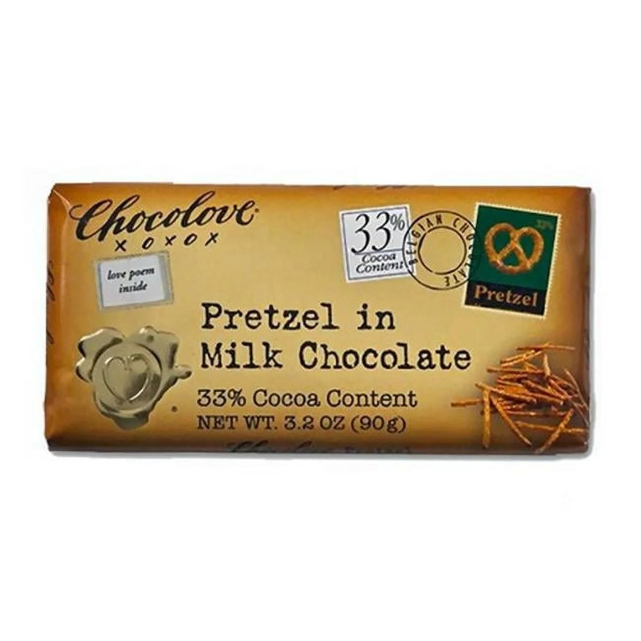 Milk Chocolate Pretzel 12x2.9 oz F692