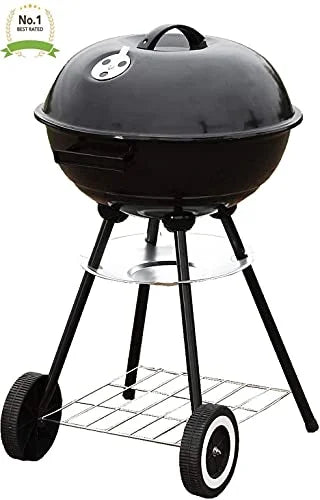 18" Black Stainless Steel Charcoal Grill P5047