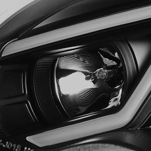 Black LED Projector Headlights G228