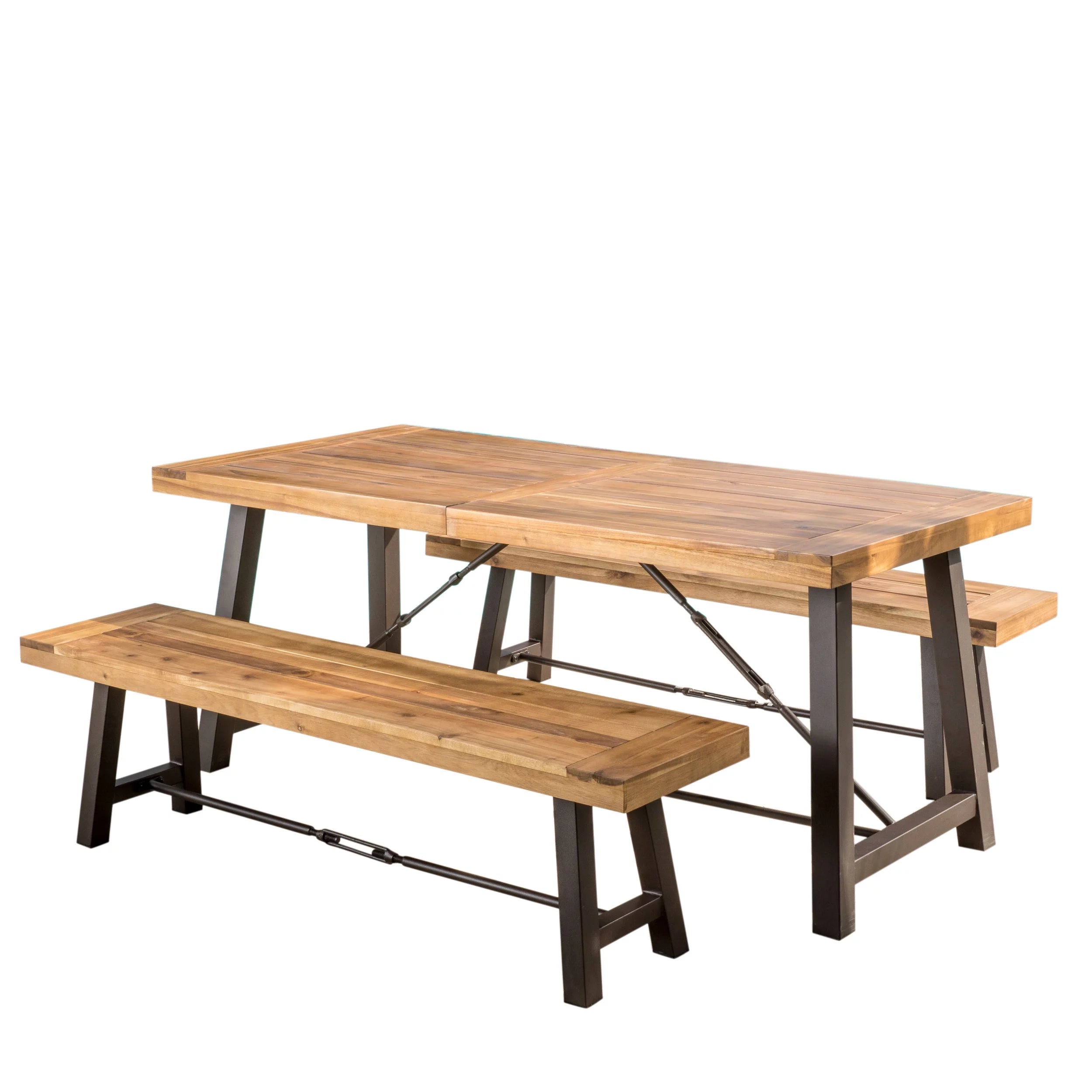 3-Piece Acacia Wood Picnic Table A27159