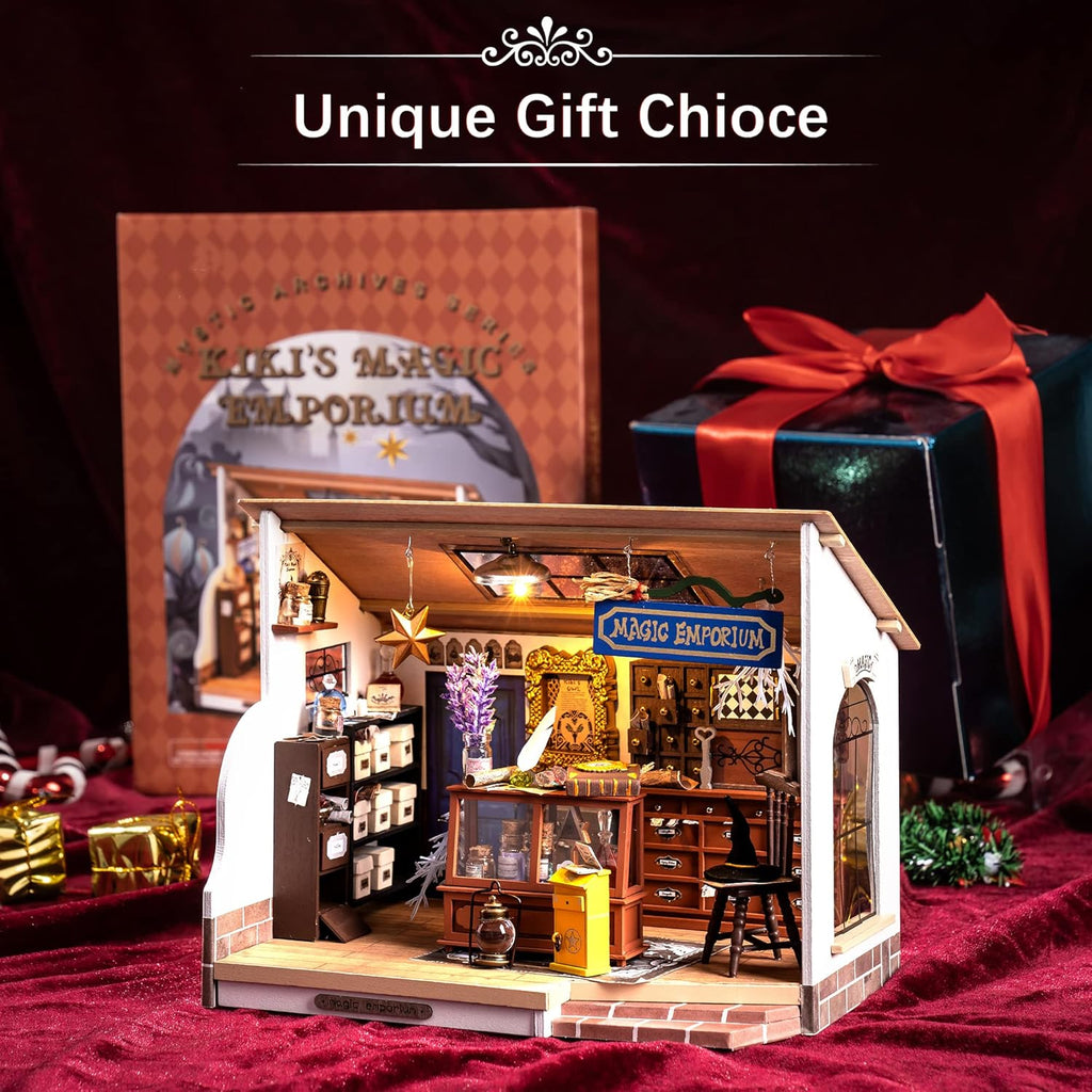 DIY Miniature House Kit with LED Light V173