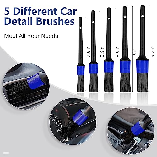 25PCS Car Detailing Kit with Drill Brush and Washing Mitt P917945