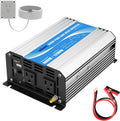 600W 12V DC to 110V 120V Pure Sine Wave Power Inverter with Remote Control Dual AC Outlets USB Port X3511