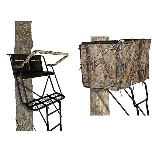 Black 2-Man Ladderstand D551