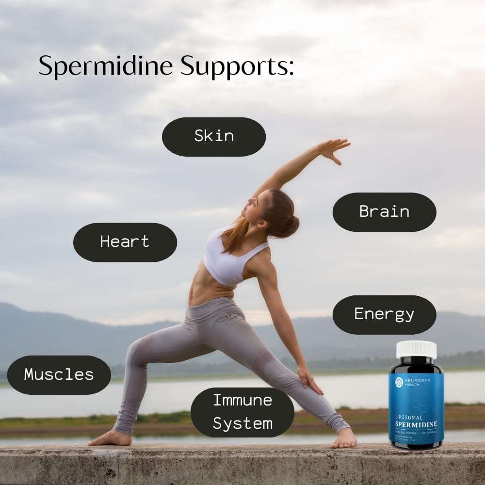 Liposomal Spermidine Capsules 50 mg 120 Capsules C5530