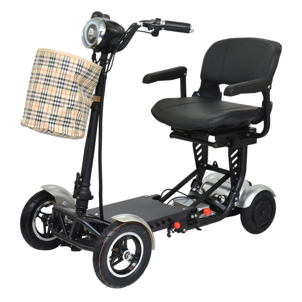 Compact Electric Scooter with Adjustable Seat and Padded Armrests T849