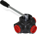 3 Way Open Center 16 GPM Hydraulic Rotary Diverter Valve Pack of 2 X911078