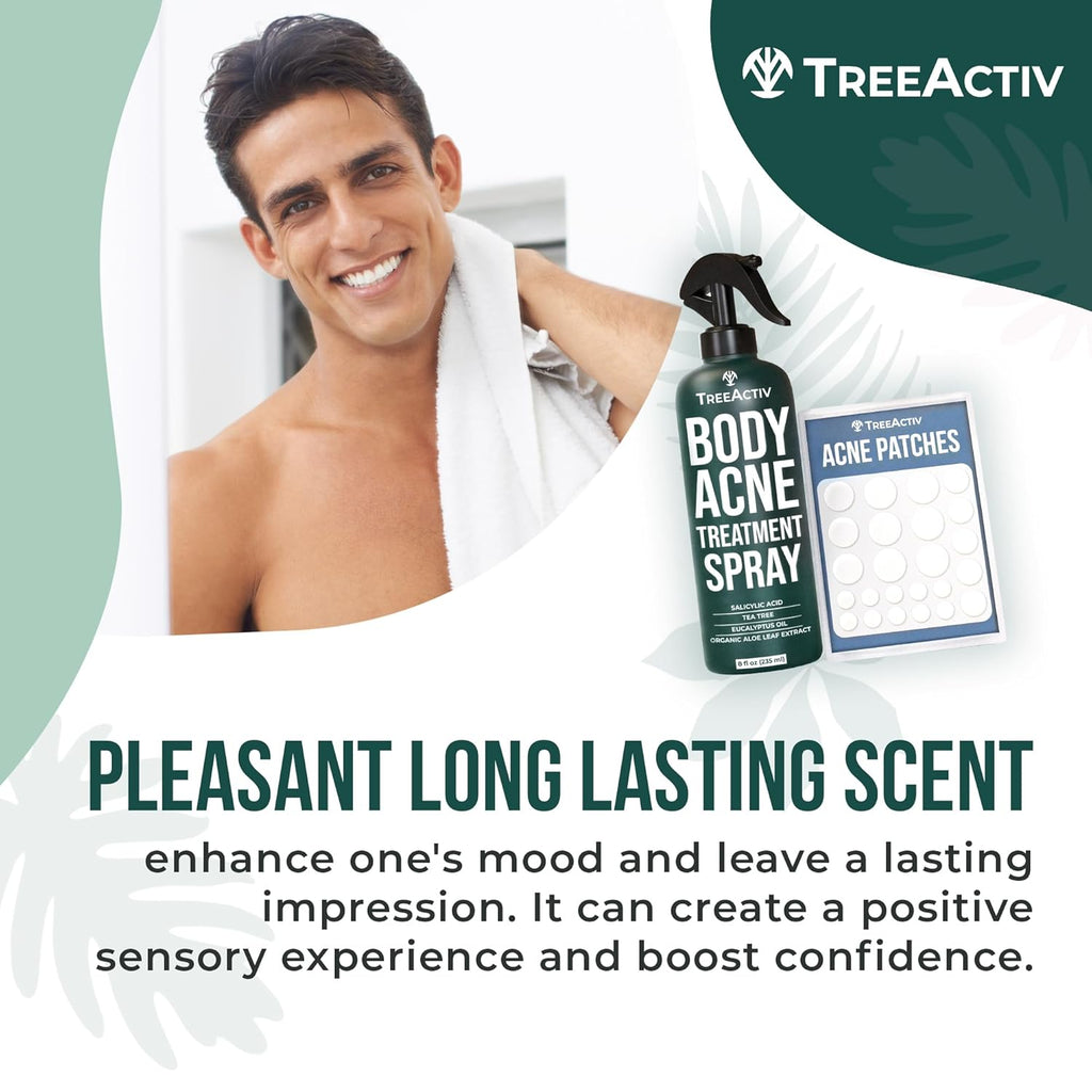 8 fl oz 2% Salicylic Acid Body Acne Treatment Spray N9834