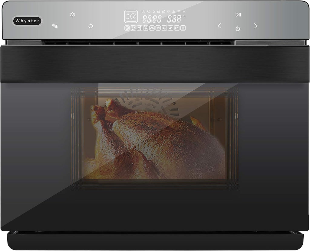40 Quart Counter-Top Convection Steam Oven, Black Stainless Steel A753