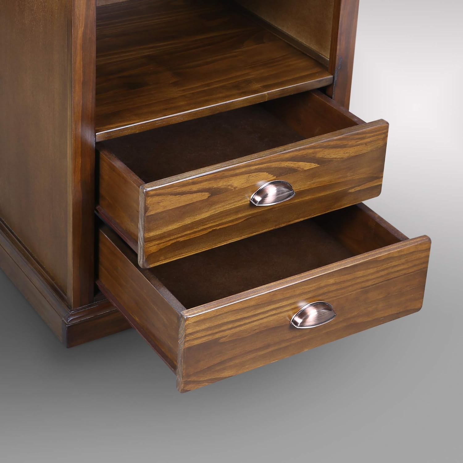 Mocha Nightstand L66325