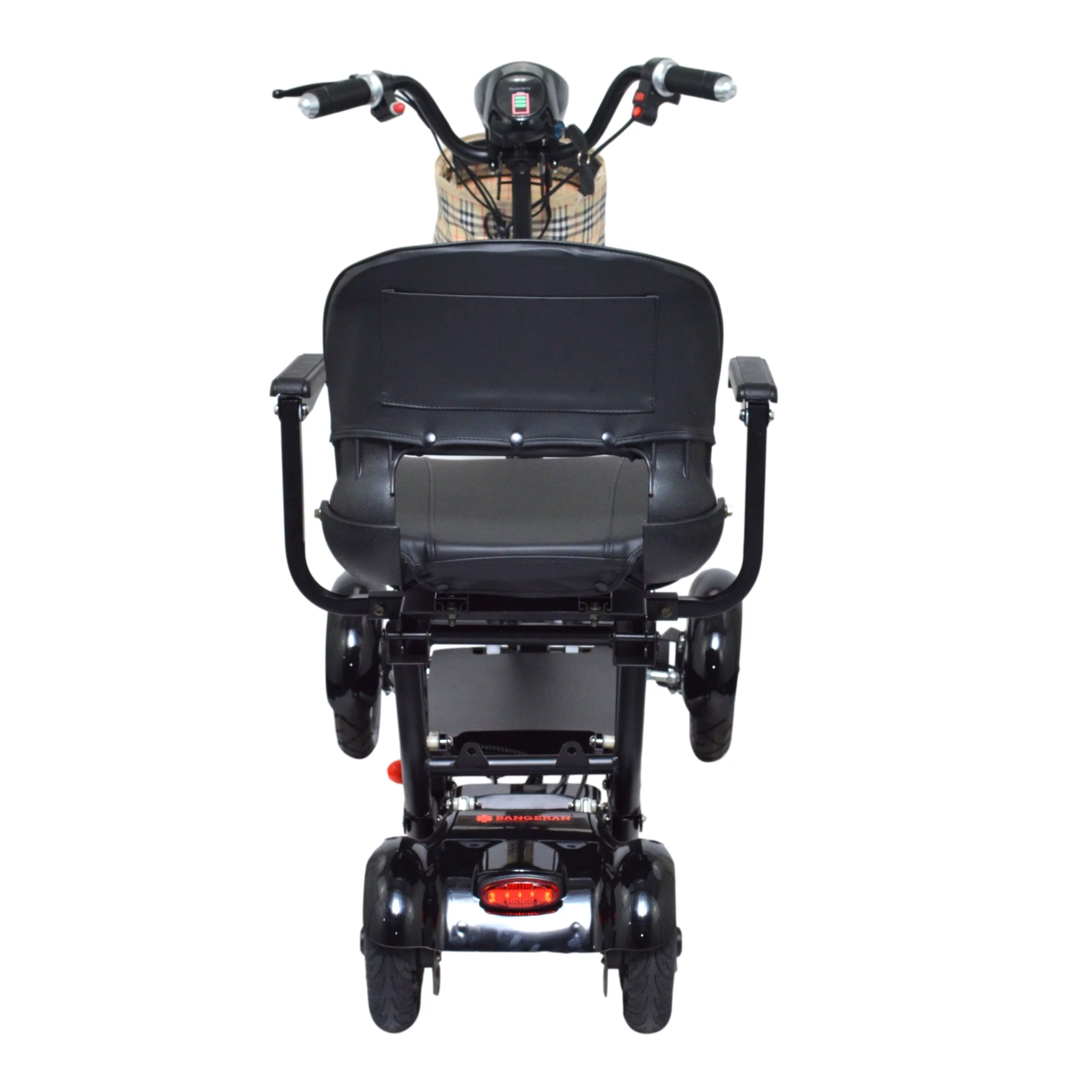Compact Electric Scooter with Adjustable Seat and Padded Armrests T849