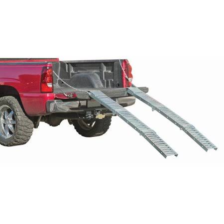 1000 lb. Capacity 9 in. x 72 in. Tri-Fold Loading Ramps, Set of Two I468