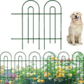 35 panels No Dig Metal Garden Fence 18in(H)×50ft(L) Q4372