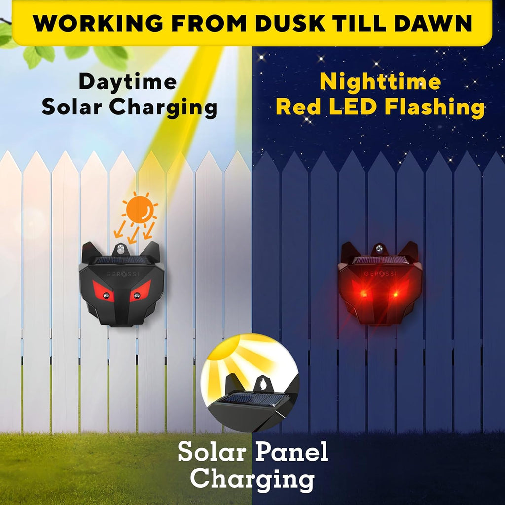 4 Pack Solar Animal Repeller H496
