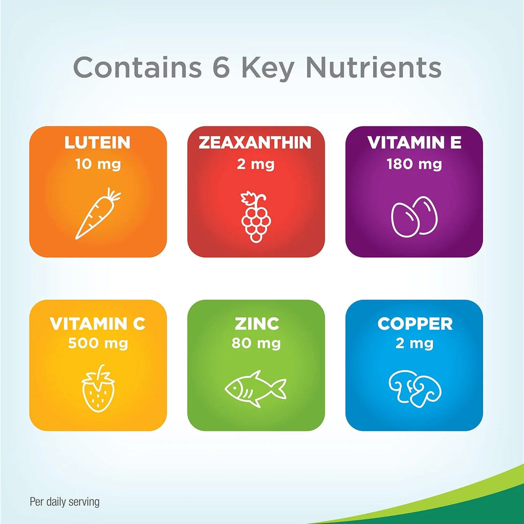 210 softgels Eye Vitamin and Mineral Supplement A355445