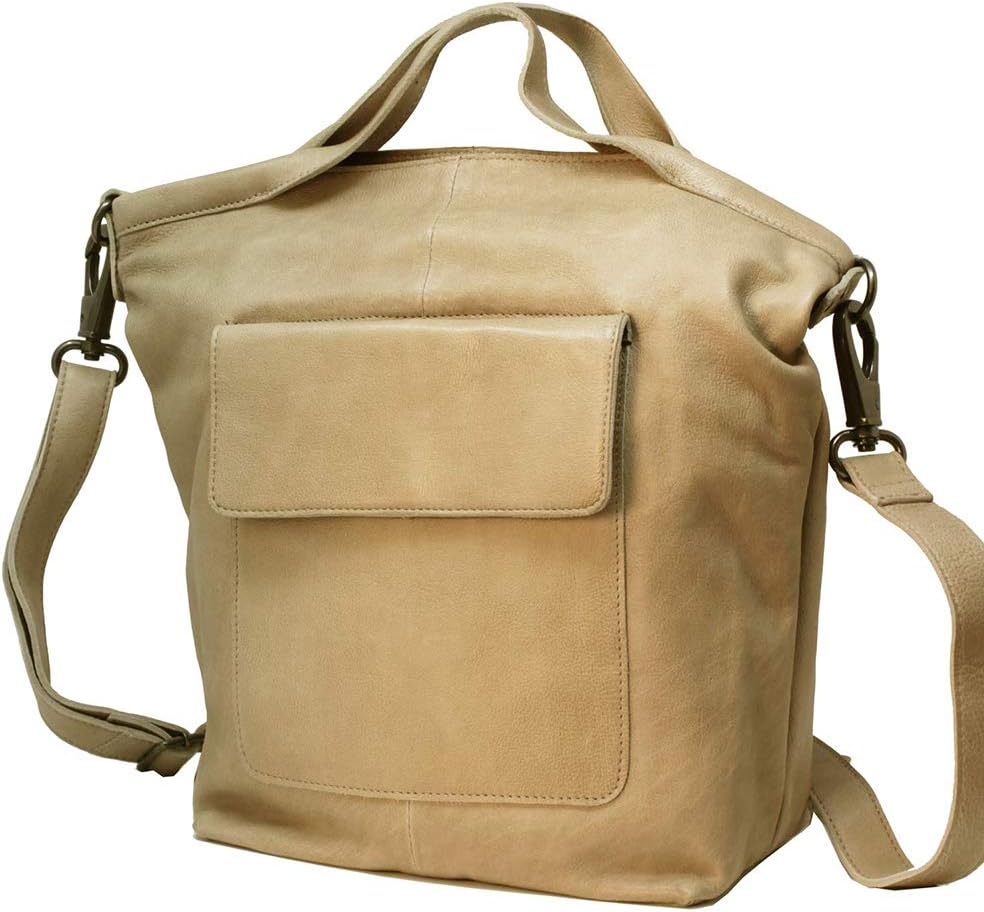 Honey Leather Tote Bag T773