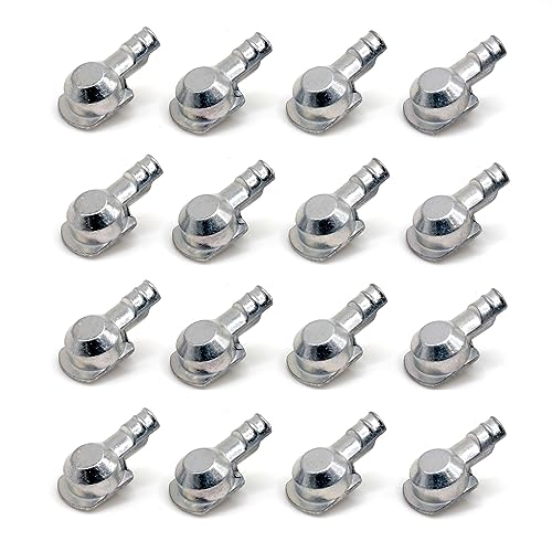 Zinc Alloy Shelf Pegs Pack of 16 O90737