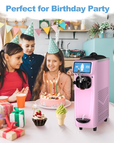 1050W Soft Serve Ice Cream Machine with 1.6 Gal Tank N6421