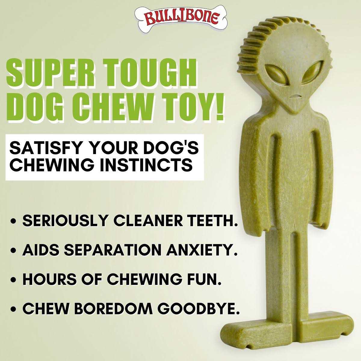 Small Alien Bone Dog Chew Toy T12777