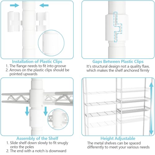 Over The Washer Storage Shelf R146