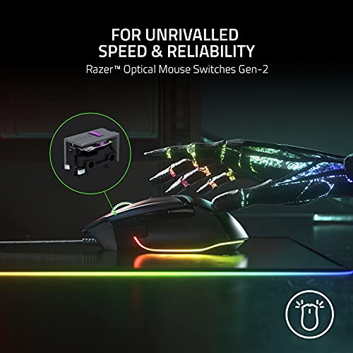 Classic Black Ergonomic Gaming Mouse Y57540