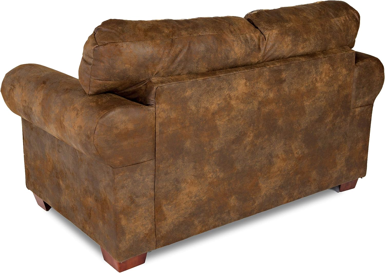 Brown Loveseat R256040