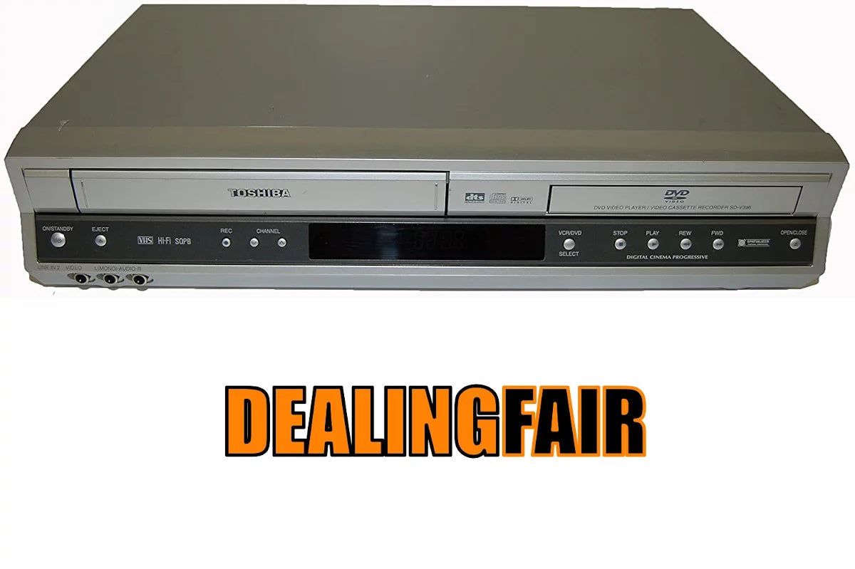 DVD Video Player VHS Combo Unit X225074