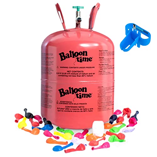 14.9 Cu Ft Helium Balloon Pump Kit with 50 Latex Balloons L44309
