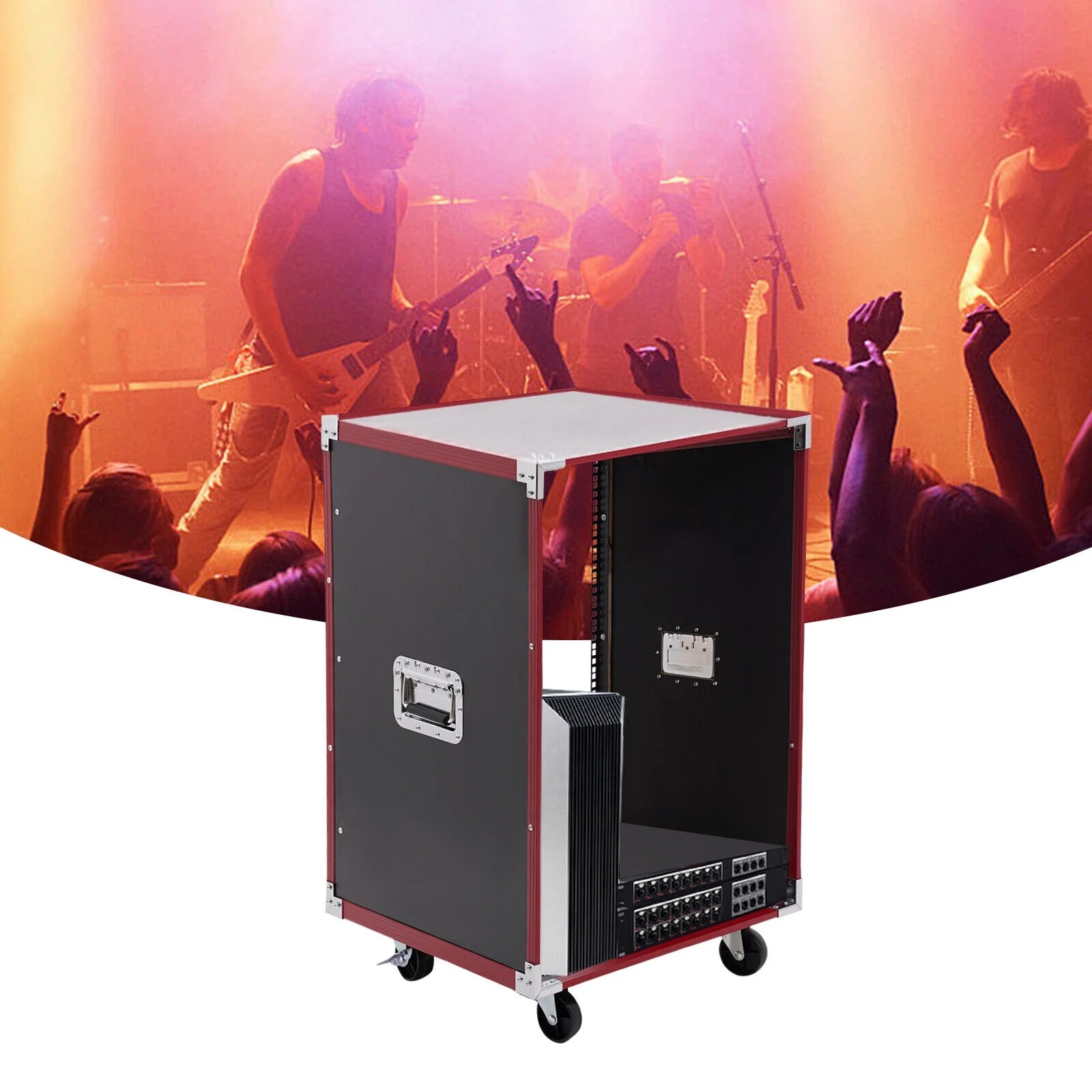 16U Network Server Cabinet with Wheels I612997