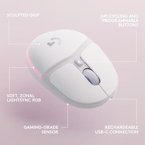 White Mist Wireless Gaming Mouse B329094