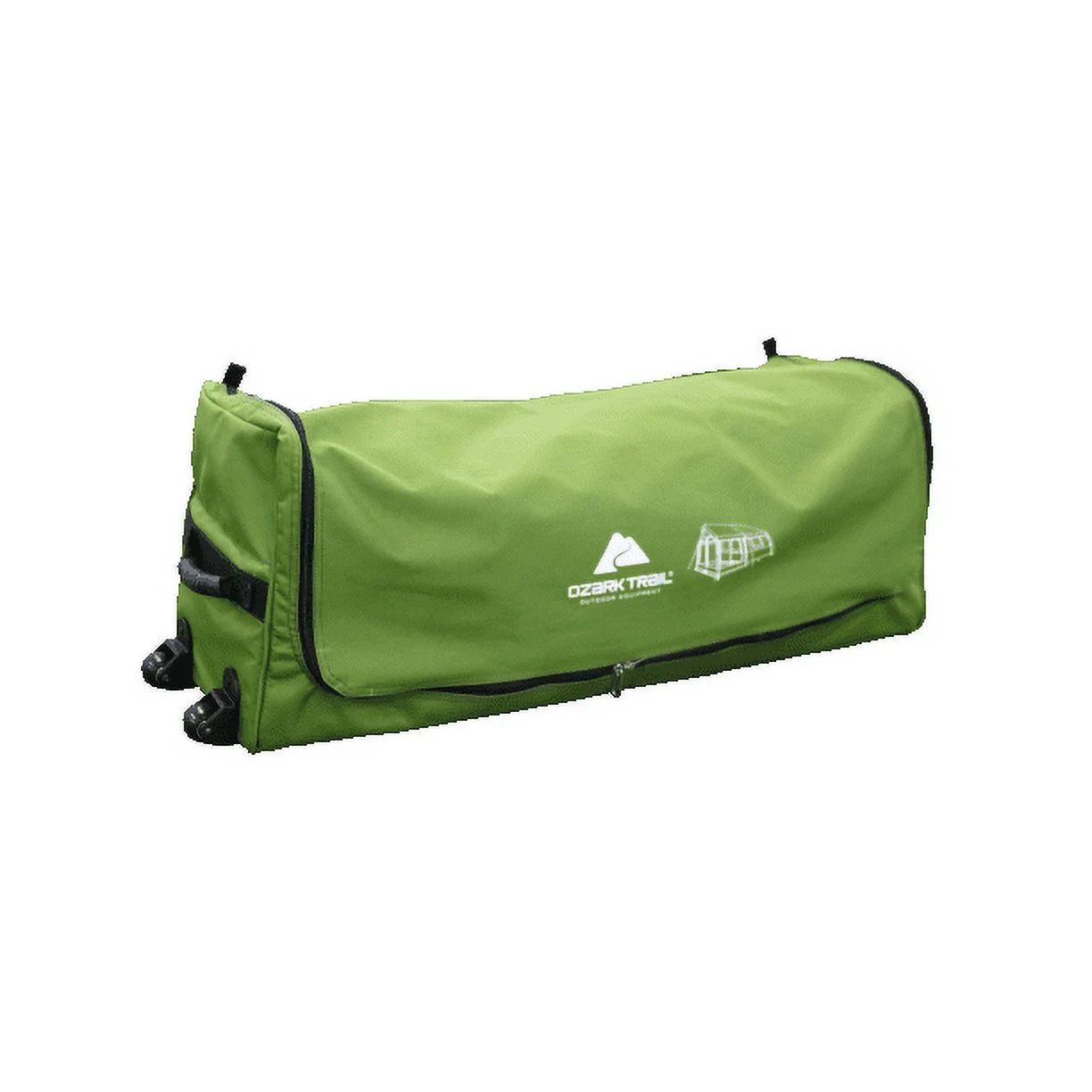 8-Person Family Cabin Tent with Screen Porch, Green Q56587