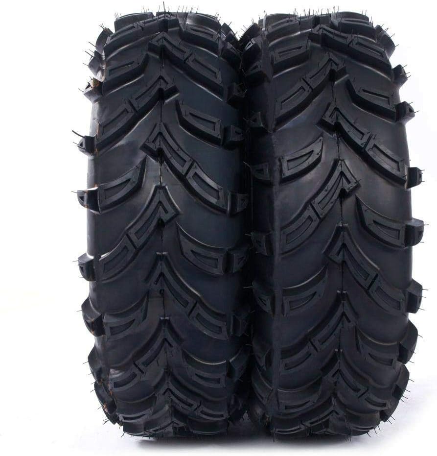 26x9.00-12 Front & 26x11.00-12 Rear 6PLY All Terrain Tubeless Tires Set of 4 M996