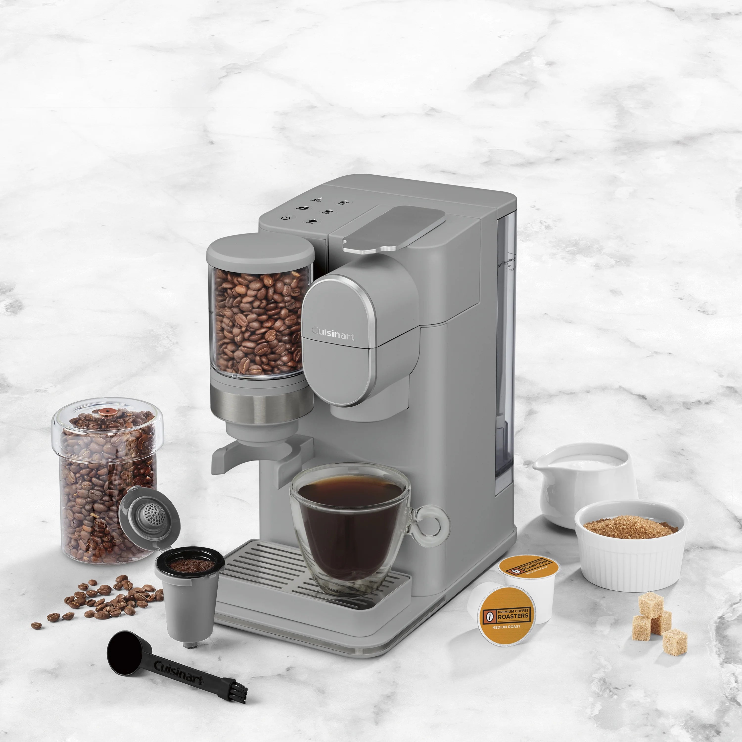 Gray Single-Serve Coffeemaker G574135