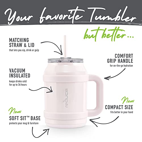 32 oz Insulated Stainless Steel Tumbler with Handle L22209