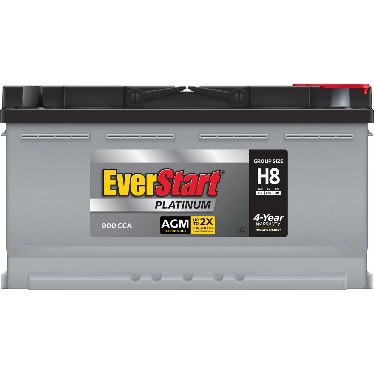 AGM Battery, Group Size H8, 12 Volt, 900 CCA S594