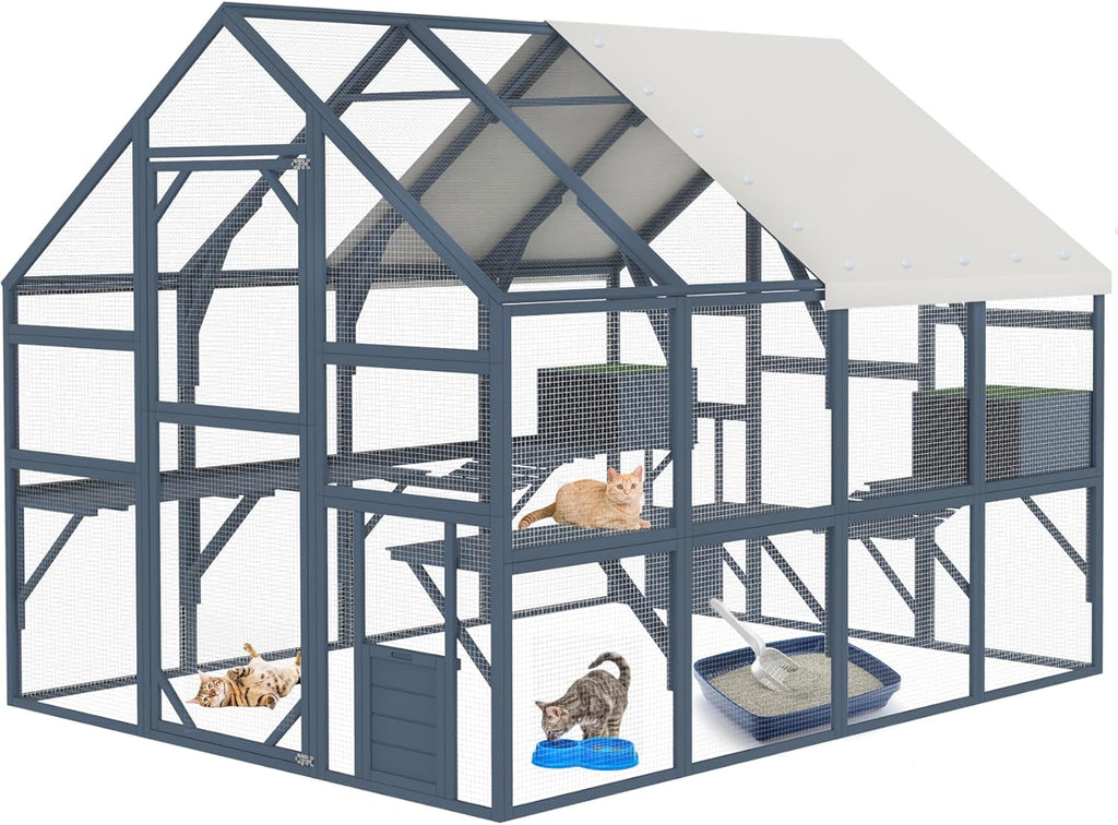 Large Catio Outdoor Cat Enclosure P419929