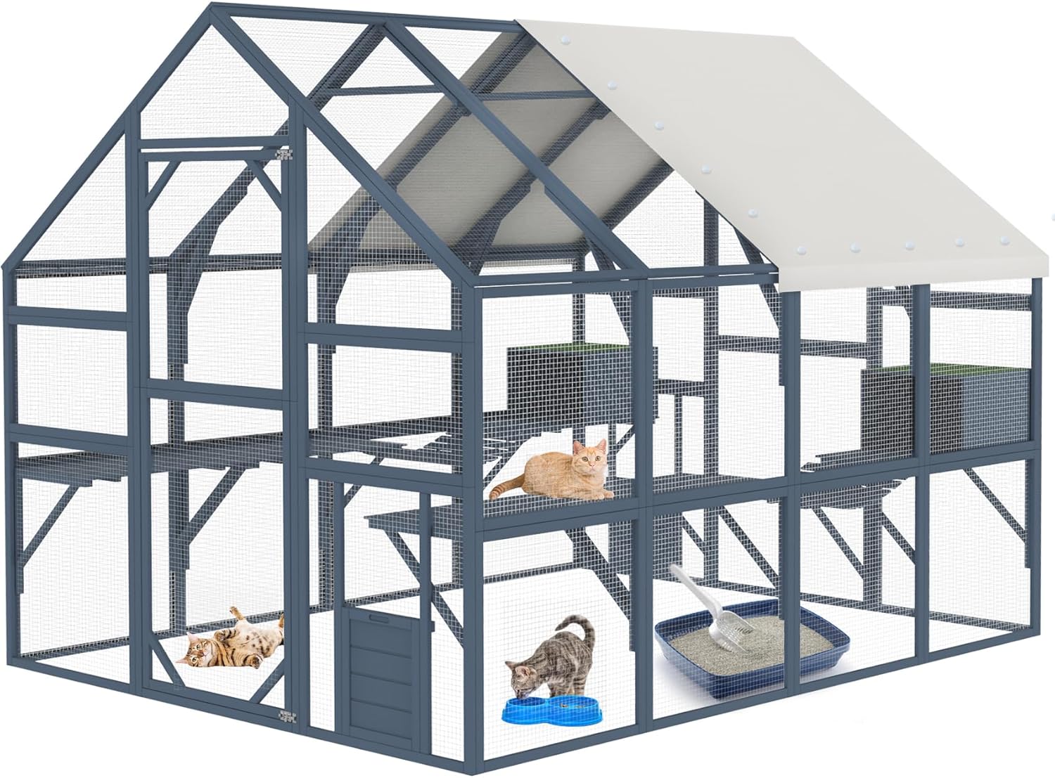 Large Catio Outdoor Cat Enclosure P419929