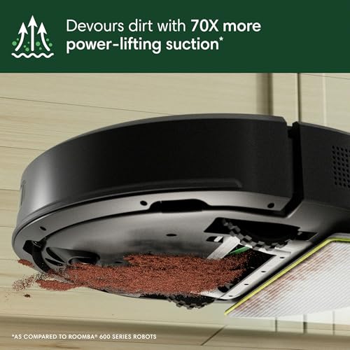 Robot Vacuum & Mop with AutoEmpty Dock O324
