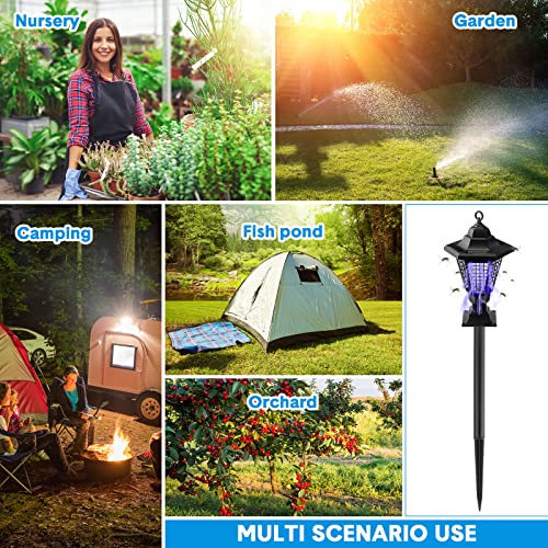 4 Pack Solar Powered Mosquito Zapper C4750