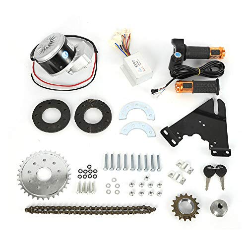 24V 250W Electric Bike Conversion Kit, Left Chain Drive Brush Motor Conversion Kit W470122