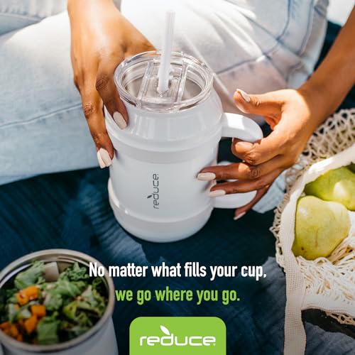 32 oz Insulated Stainless Steel Tumbler with Handle L22209
