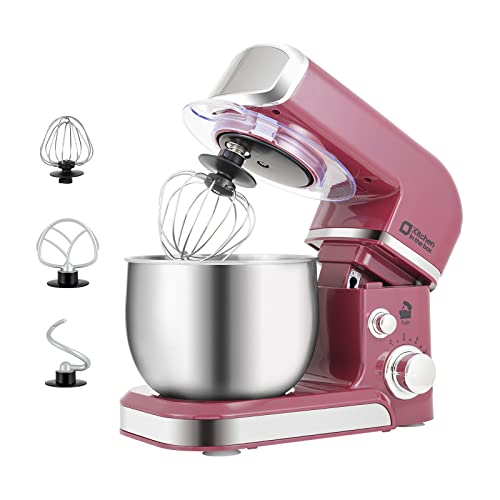 3.2Qt 6 Speeds Blue Electric Food Mixer Q427218
