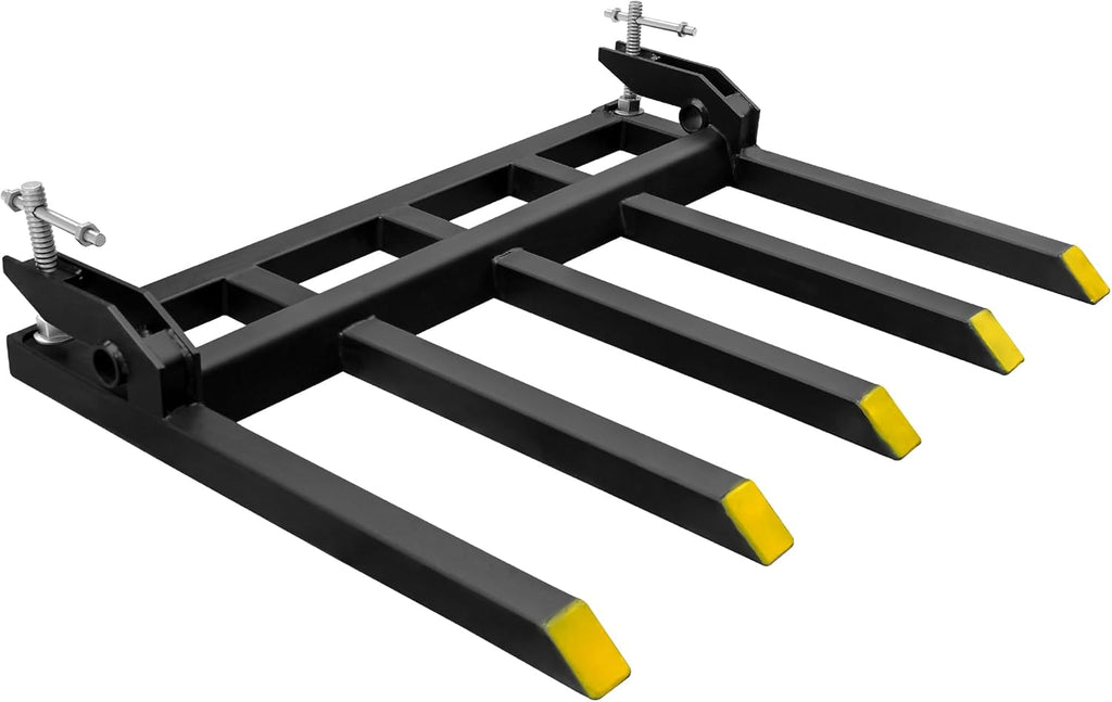 Heavy Duty Clamp on Pallet Forks for 48'' Bucket V9837